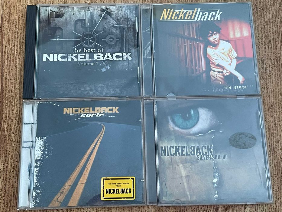 Colectie 4 cd-uri Nickelback ( grunge rock alternative )