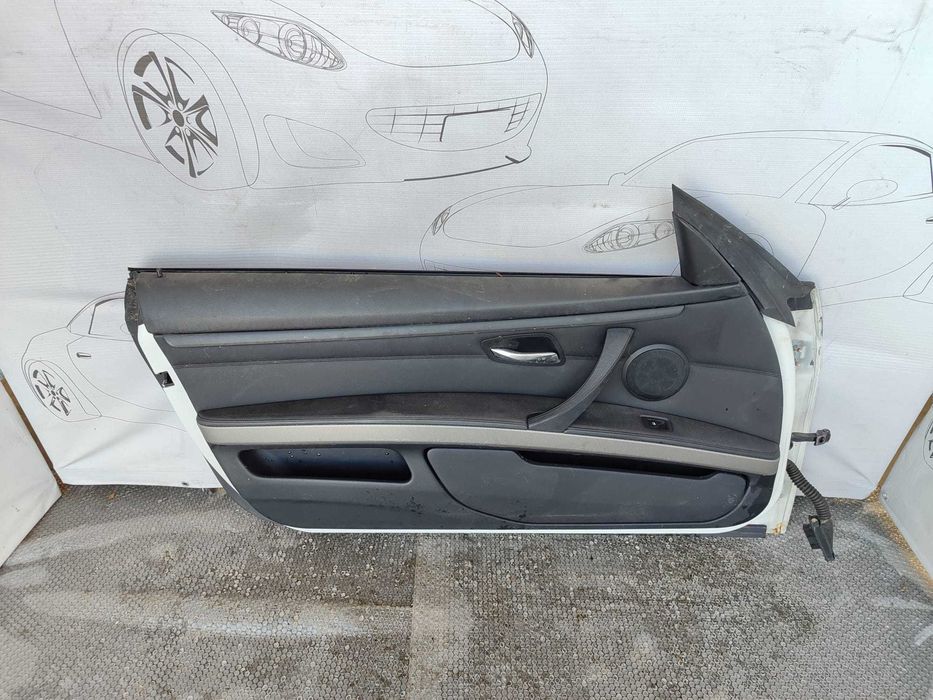 Ușă Față Stânga BMW 3 E92 E93 Decapotabil Alb Mineralweiss Metallic A96 41517200569 / 7200569 2013 / [2005-2014] / (12G)