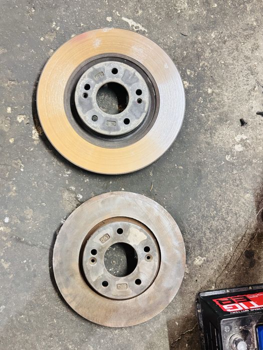 Тормозные диски суппортами