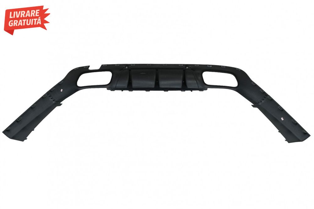 Difuzor Bara Spate cu Ornamente toba Mercedes CLS-Class C257 Sport Lin