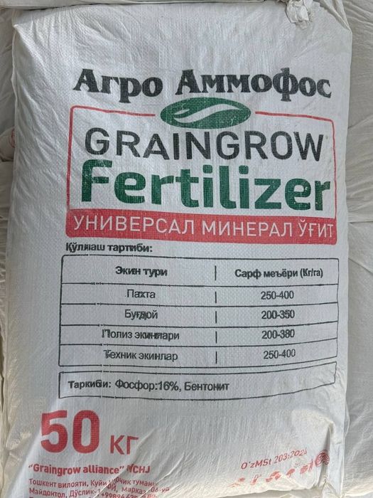Mineral o'g'itlar минералний удобрение