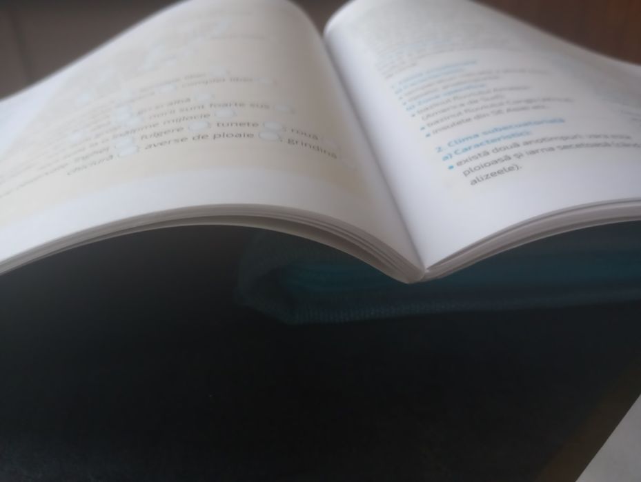 Vând caiet de lucru geografie preț bun negociabil