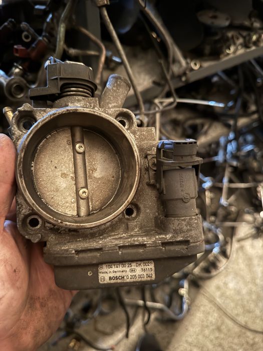 Дроссельная заслонка дросель m104 m112 m111