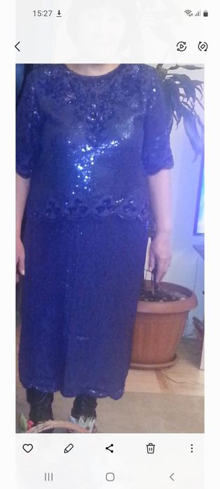 Вечернее платье за пять тыс.тг.