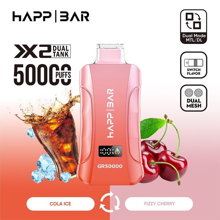Vaoe Happ Bar 50k puffs, 3 in 1