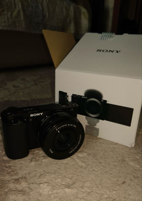 Фотокамера Sony ZV-E10 KIT 16-50mm чёрный