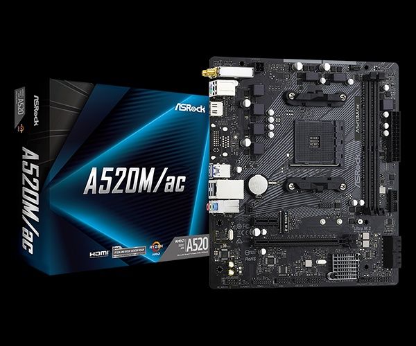 Asrock A520M Wi-Fi