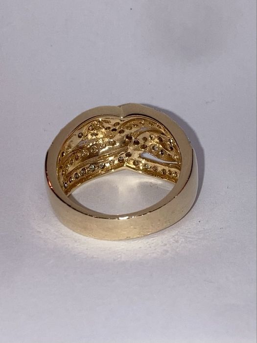 Inel designer aur cu diamante 0.80ct