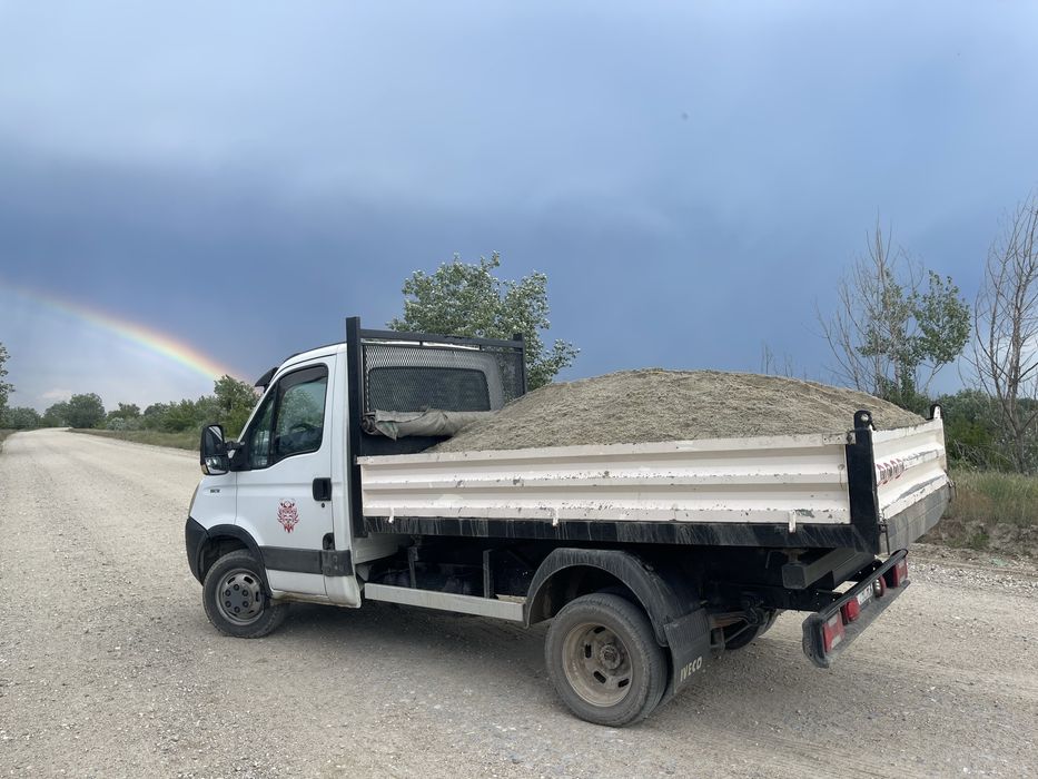 Transport agregate de balastiera ,nisip,pietris,balast