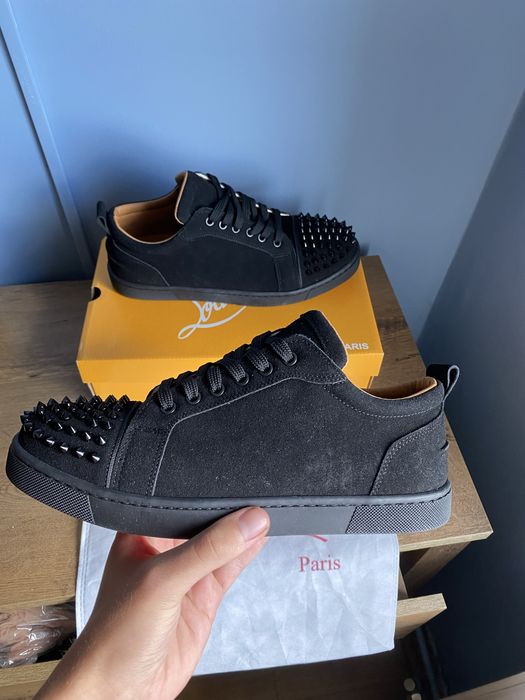 Adidaşi Louboutin Spikes Black | Cutie+Dust bag