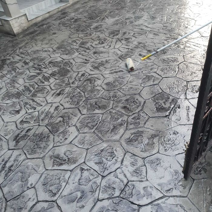Beton amprentat si elicopterizat