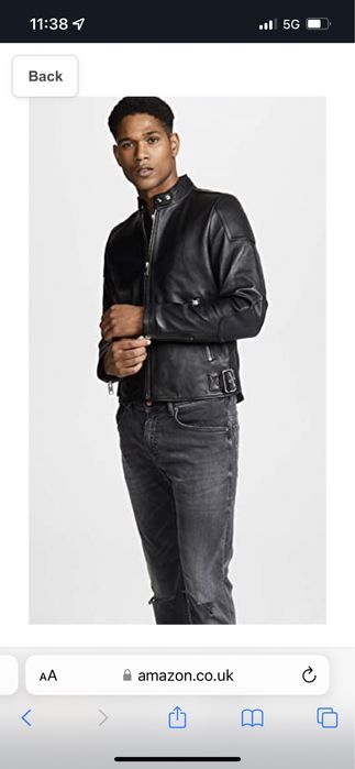 Diesel 100% кожено яке