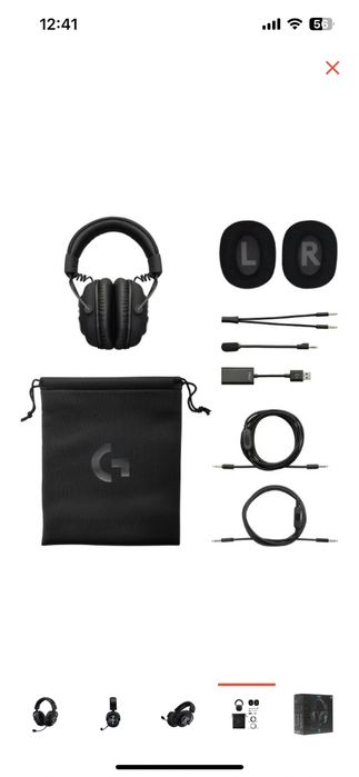 наушник игровой logitech