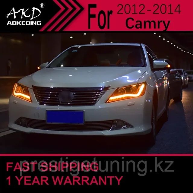 Фары на Camry 5O Audi Style