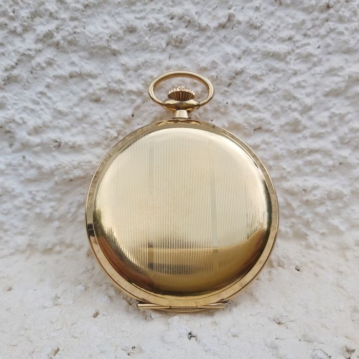 Ceas buzunar superb, mecanism FHF