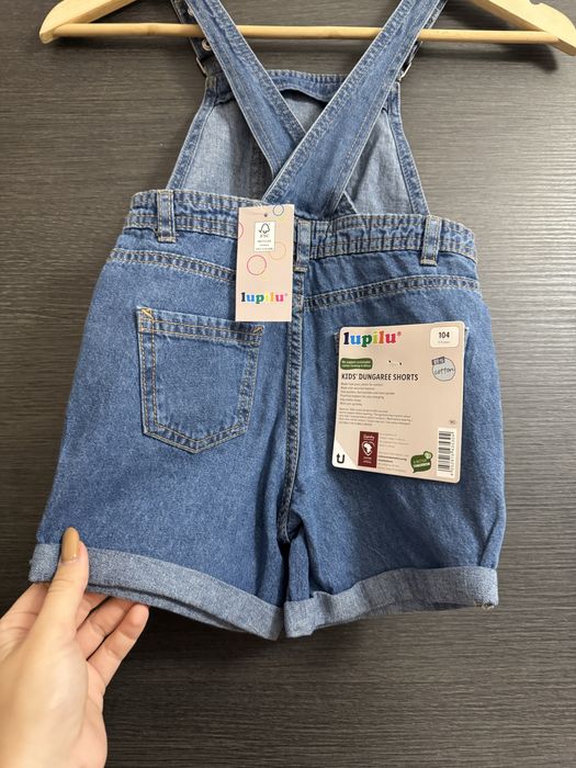 Salopeta de blugi de fete