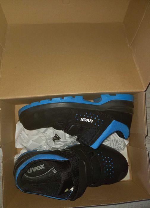 Sandale de protectie Uvex 2 S1 ESD SRC 95538, marime 43