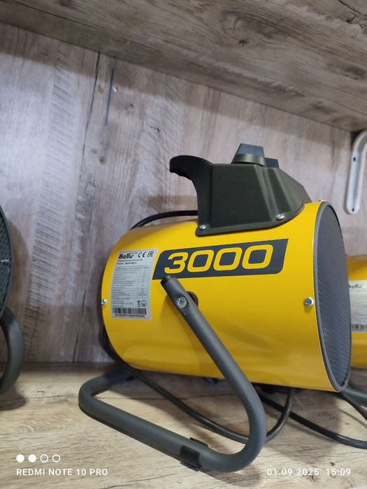 Пушки тепловые электрические