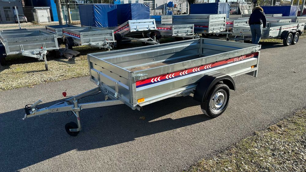 Remorcă apicolă basculabilă auto 750kg pentru ATV