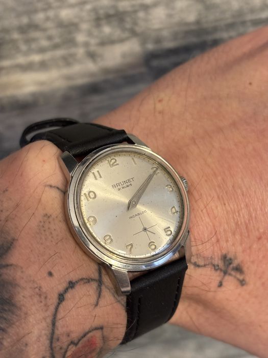 Ceas Unitas cal.6310 Brunet vintage