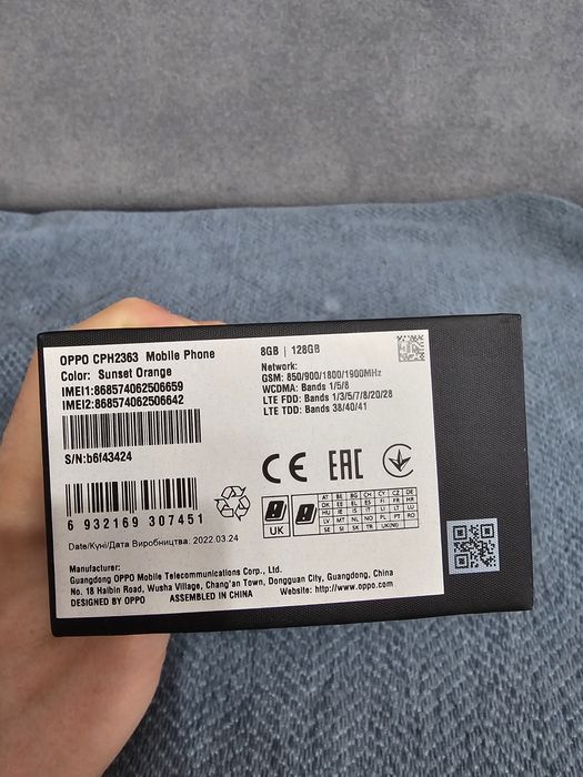 Продам Oppo Reno 7