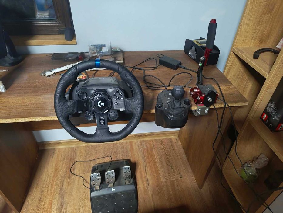 Logitect g923 волан + shifter + handbrake
