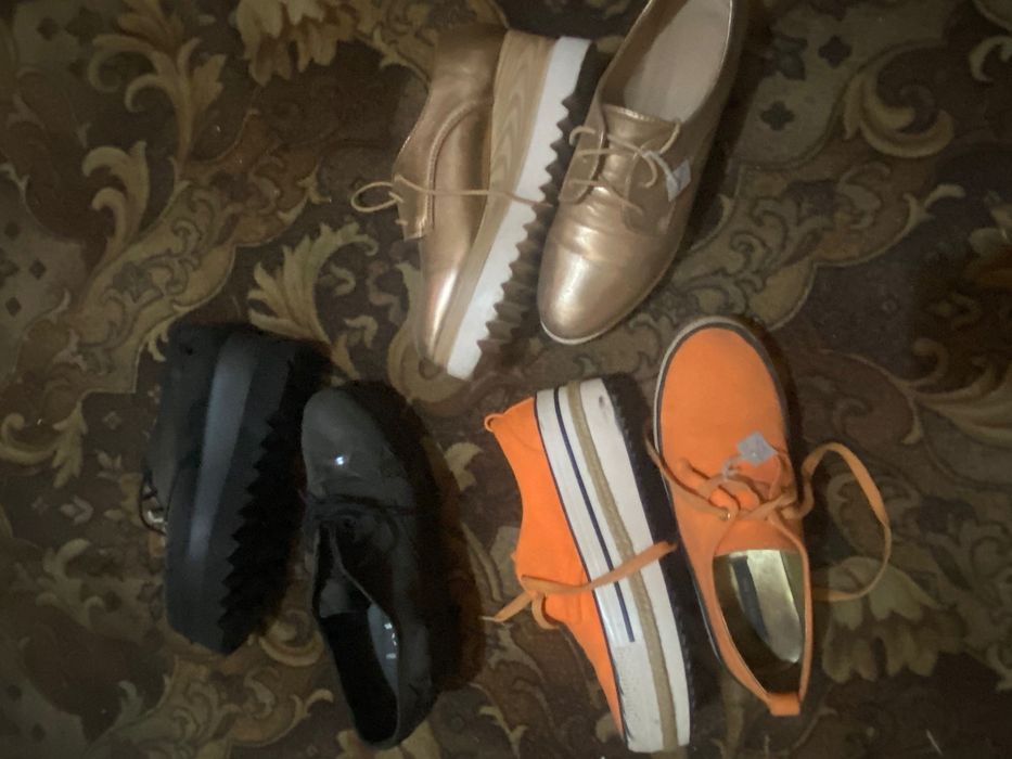 Туфли кожаные на осень