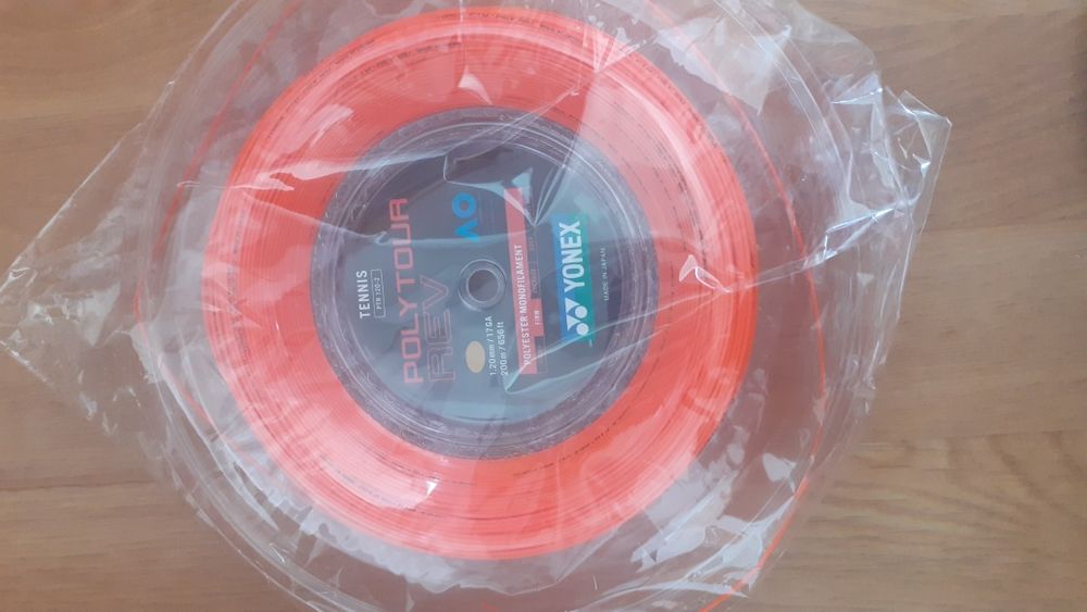 Rola 200 m Yonex Poly Tour Rev 1.20 mm racordaj racheta tenis