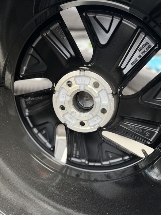 Jante 19 Anvelope Roti Originale VW Tiguan III Anvelope 255/45 R19 100T Allsezon Continental Nou 0km