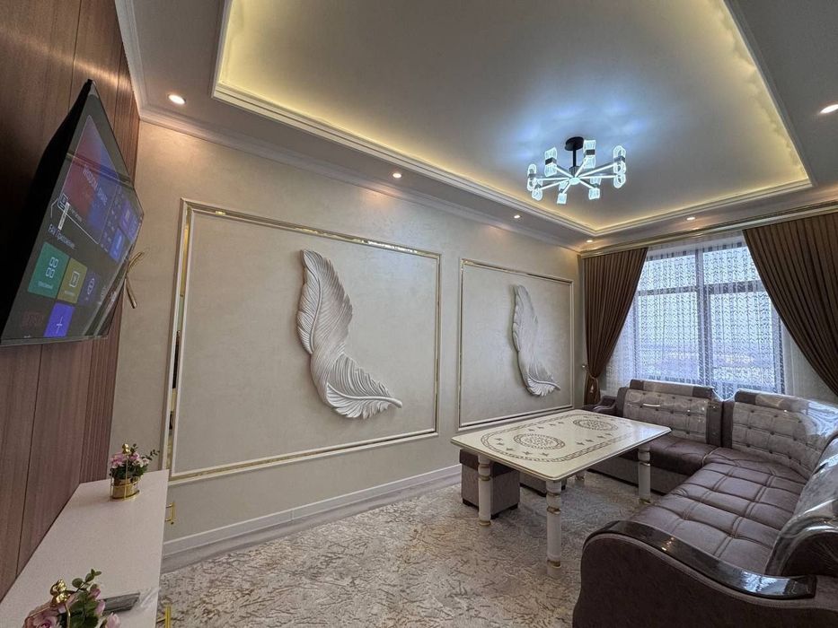 3 хонали квартира сотилади
7-qavatli Liftli dom.
Narx: