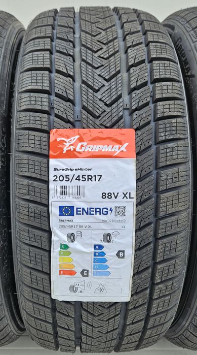 205/45 R17, 88v xl, GRIPMAX M/S, Anvelope de iarna M+S