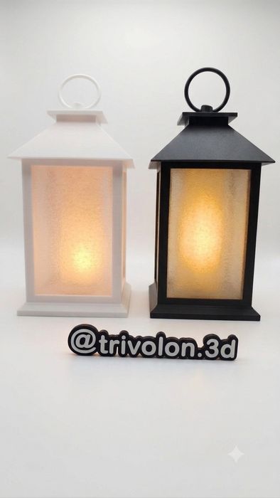 LED Висящ фенер, лампа, декоративна настолна лампа, нощна лампа, 3D принтироване