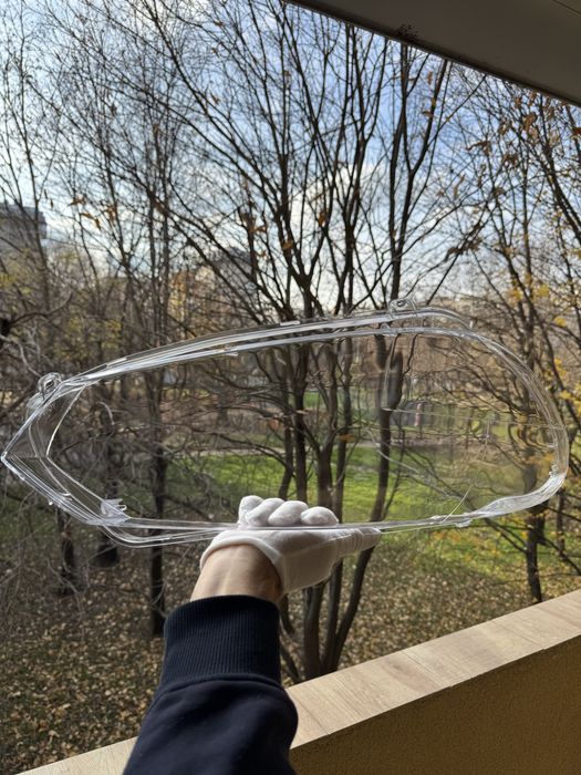 VW Golf 6 Стъкло Капак за Фар (Ляв и Десен) Комплект - Перфектни