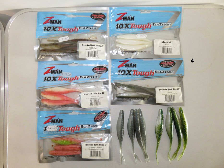 Силиконови примамки за морски риболов и морски кукички