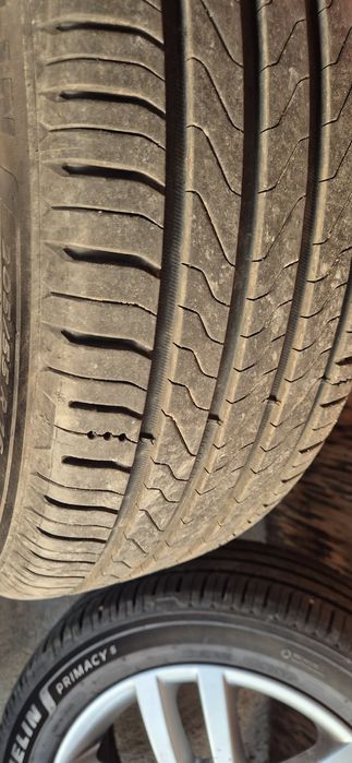 Set 4 Jante Wolfgangen r16 cu anvelope Michelin de vară.