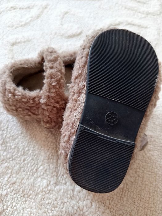 Балетки меховые Тедди для девочки.