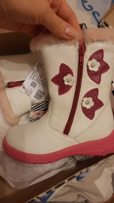 Сапоги на девочку зимние 33р, 27р..