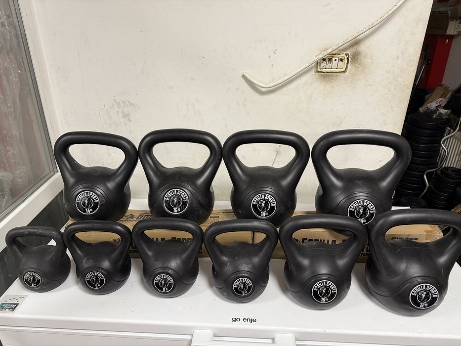 Set Kettlebell 4 kg.5 kg.6 kg.8 kg.10 kg.12 kg.14 kg.16 kg.18 kg.20 kg
