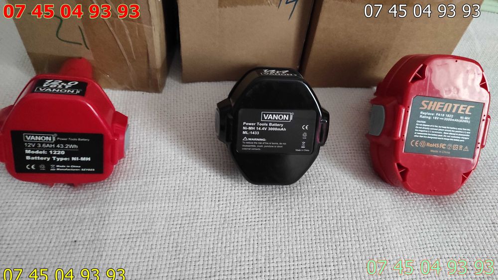 acumulator baterie pentru makita 14.4v 18v tip cartus si cu sina NOI