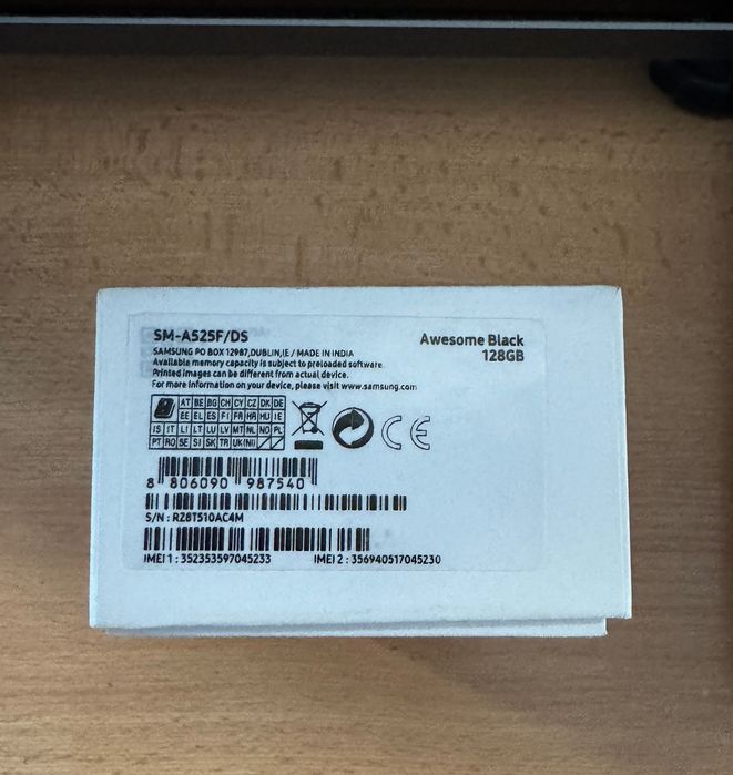 Samsung Galaxy A52 Awesome Black 6GB Ram