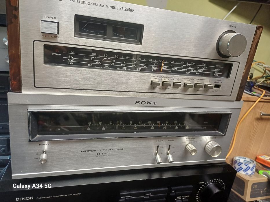 Sony ST-5150 Sony ST-2950  fn/AM stereo tuner original japan