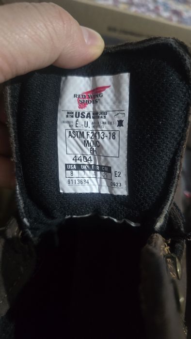 Made in USA.производство Америки.Red wing shoes. Спец обувь Тенгиза.