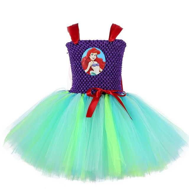 Rochita TUTU Printesa Ariel Mica Sirena serbare carnaval cadou