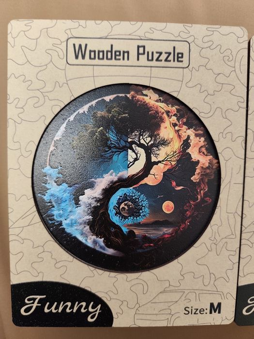 Дървени пъзели 3 броя