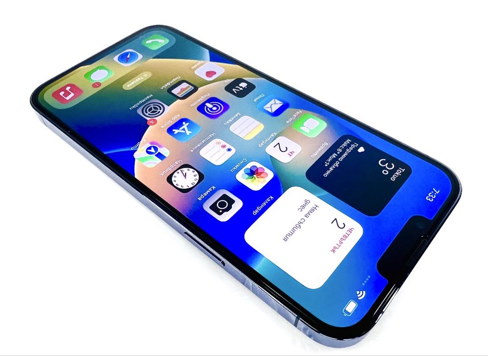 Apple iPhone 13 Pro Max 1TB Sierra Blue Перфектен! Гаранция!