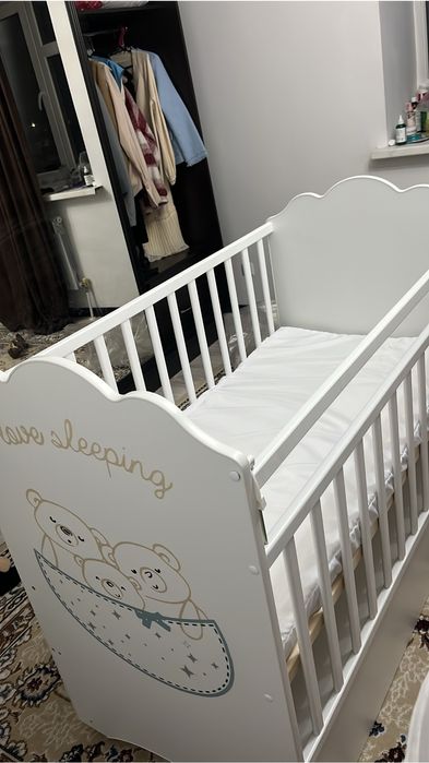 Манеж детская кровать