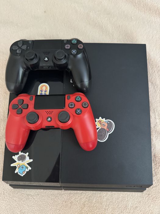 Ps4 2 джойстика dualshock и диски