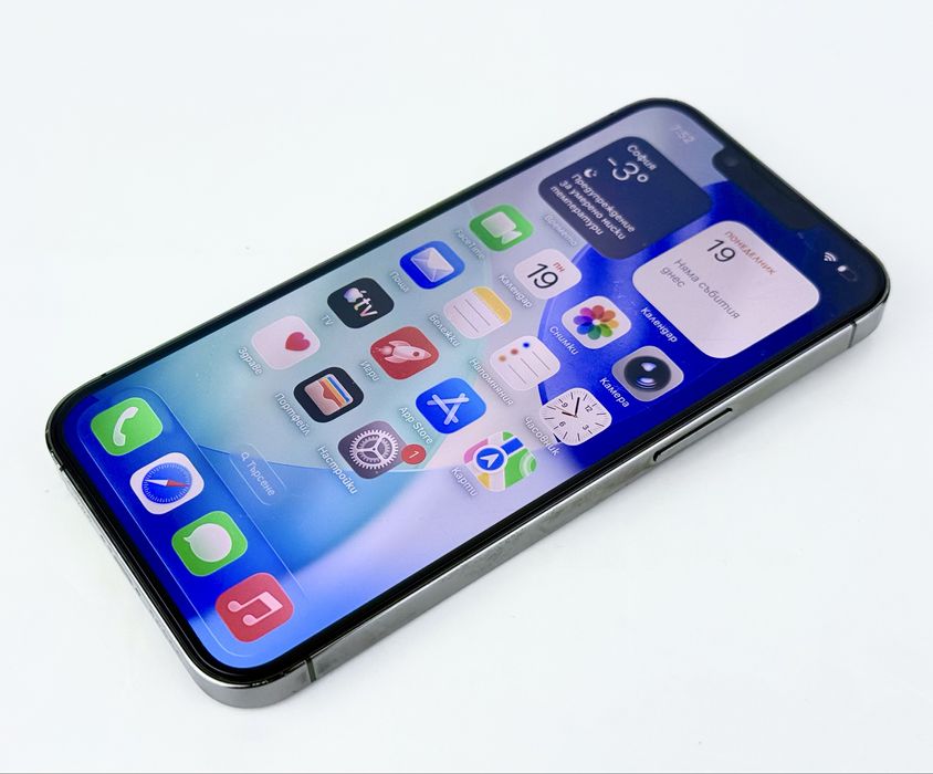 Apple iPhone 13 Pro 128GB Graphite Отличен! Гаранция!