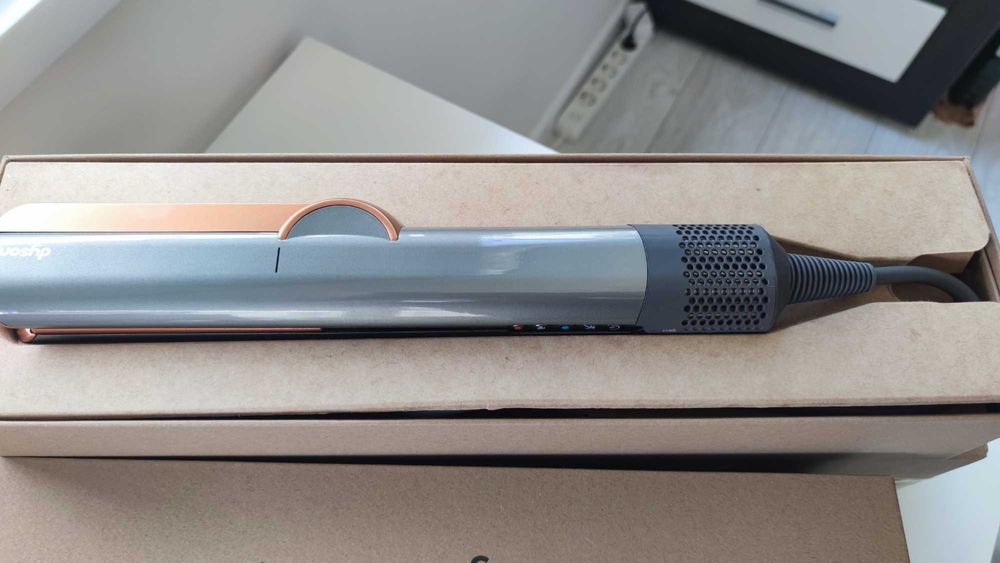 Aparat indreptat parul Dyson HT01 Airstrait (Nichel/Cupru) original