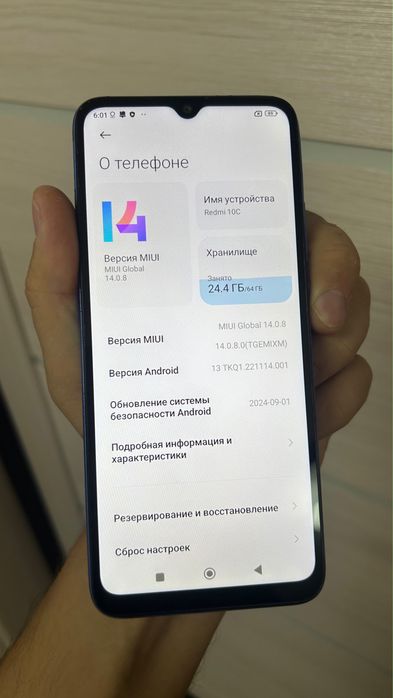 Redmi 10с в хорошем состоянии
